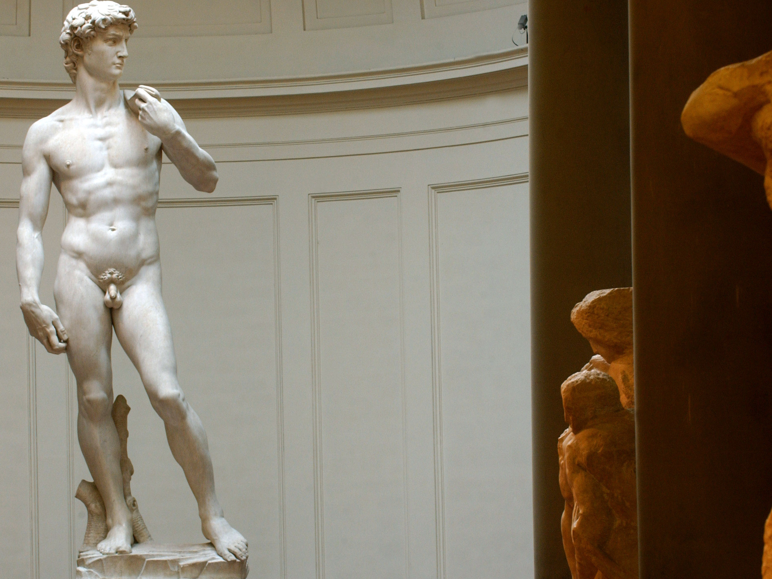 One parent complained about the nudity in the Renaissance sculpture, comparing it to pornographic material. (Getty Images)