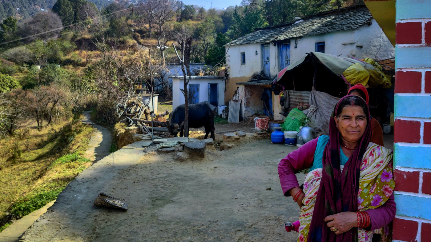 'Ghost villages' of the Himalayas reflect India's changes Goats and
