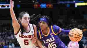 LSU women rally against Virginia Tech in the Final Four to reach their 1st title game