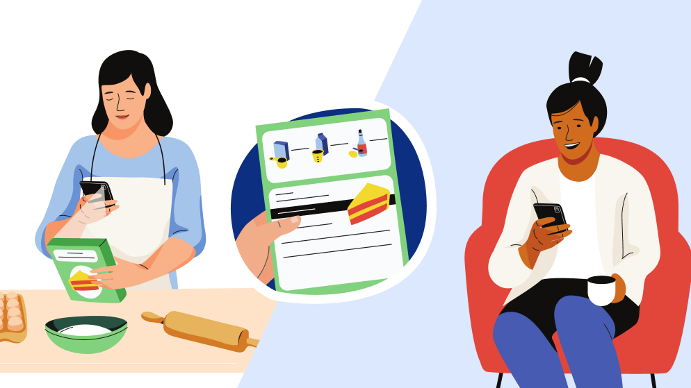 On the Be My Eyes app, blind and low-vision users connect with volunteers through video, to complete tasks like follow a recipe.