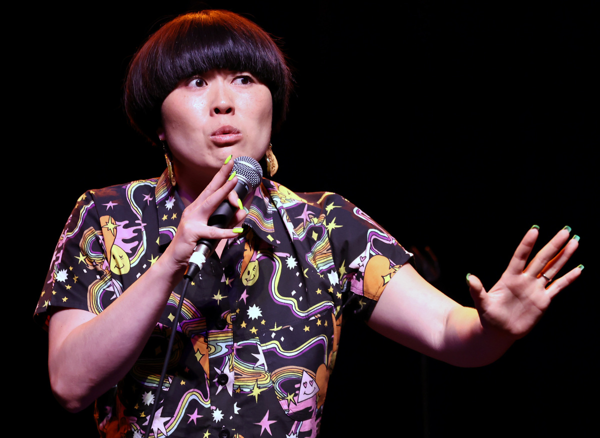 Comedian Atsuko Okatsuka : Bullseye with Jesse Thorn : NPR - Who Is Atsuko Okatsuka’s Husband? Meet Ryan Harper Gray, The Director Supporting Her Comedy Career