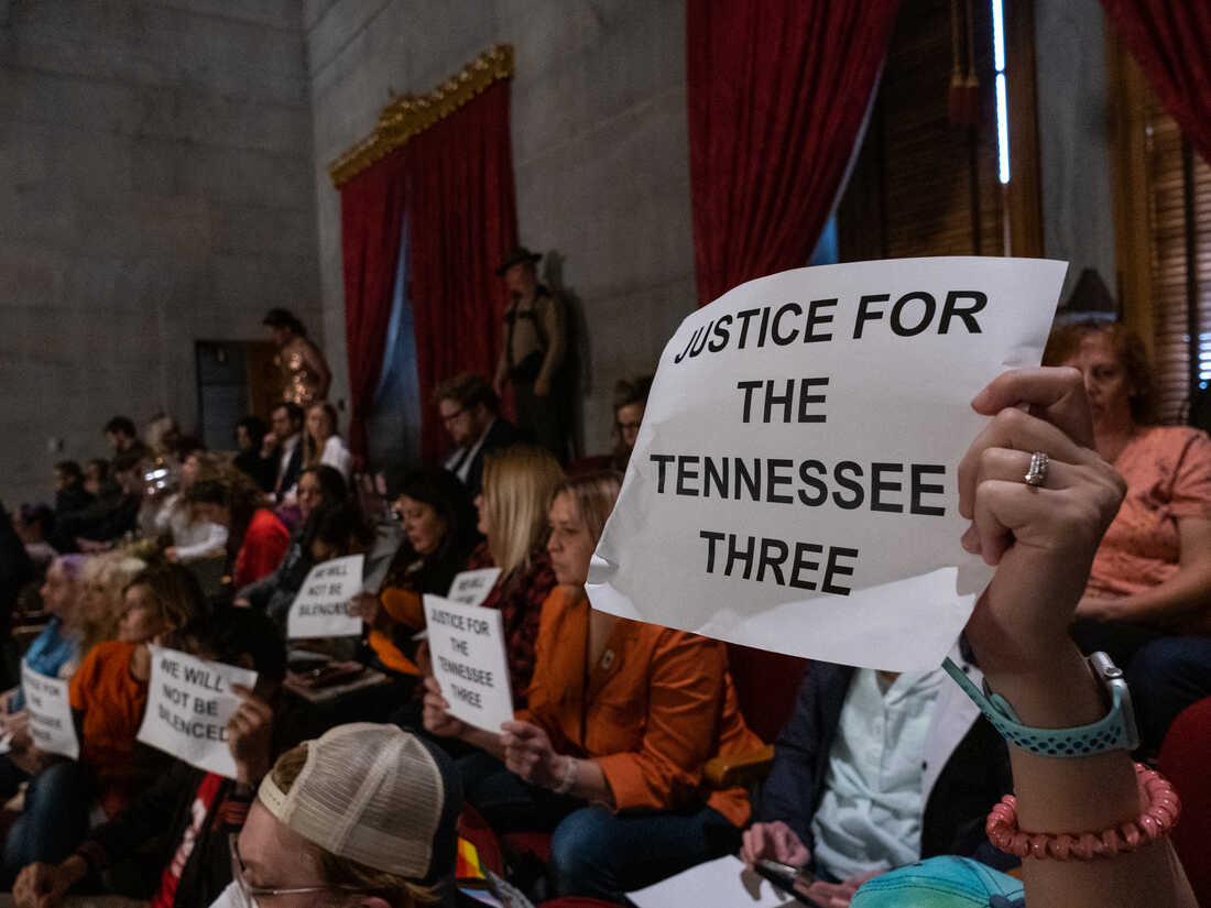 After Tennessee House expels 2 Democrats, will other states follow? NPR