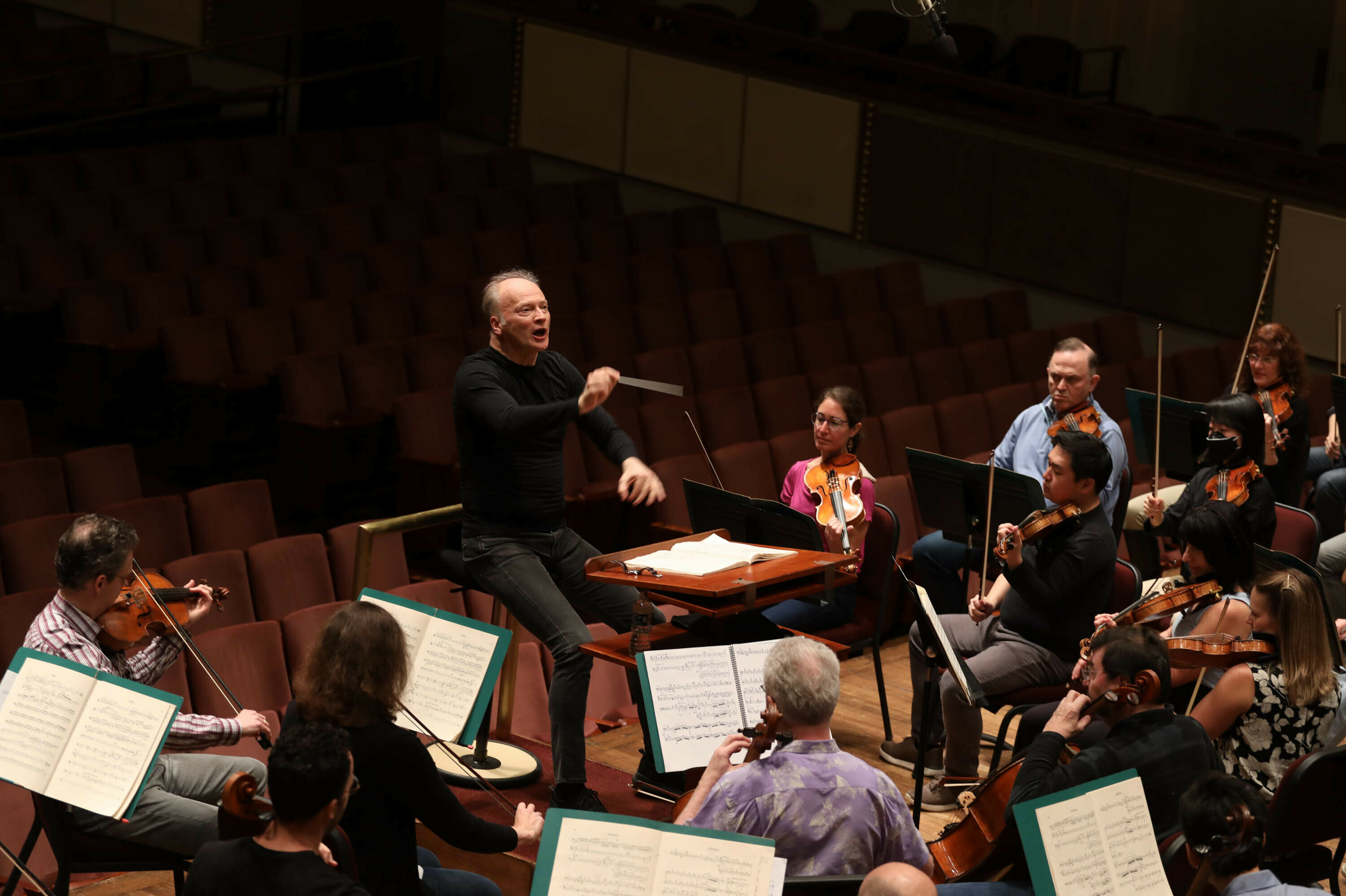 Shaping a new sound for the NSO through old instruments. : NPR