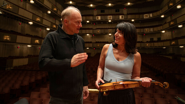 Gianandrea Noseda talks with Marissa Regni about the loaned instruments.