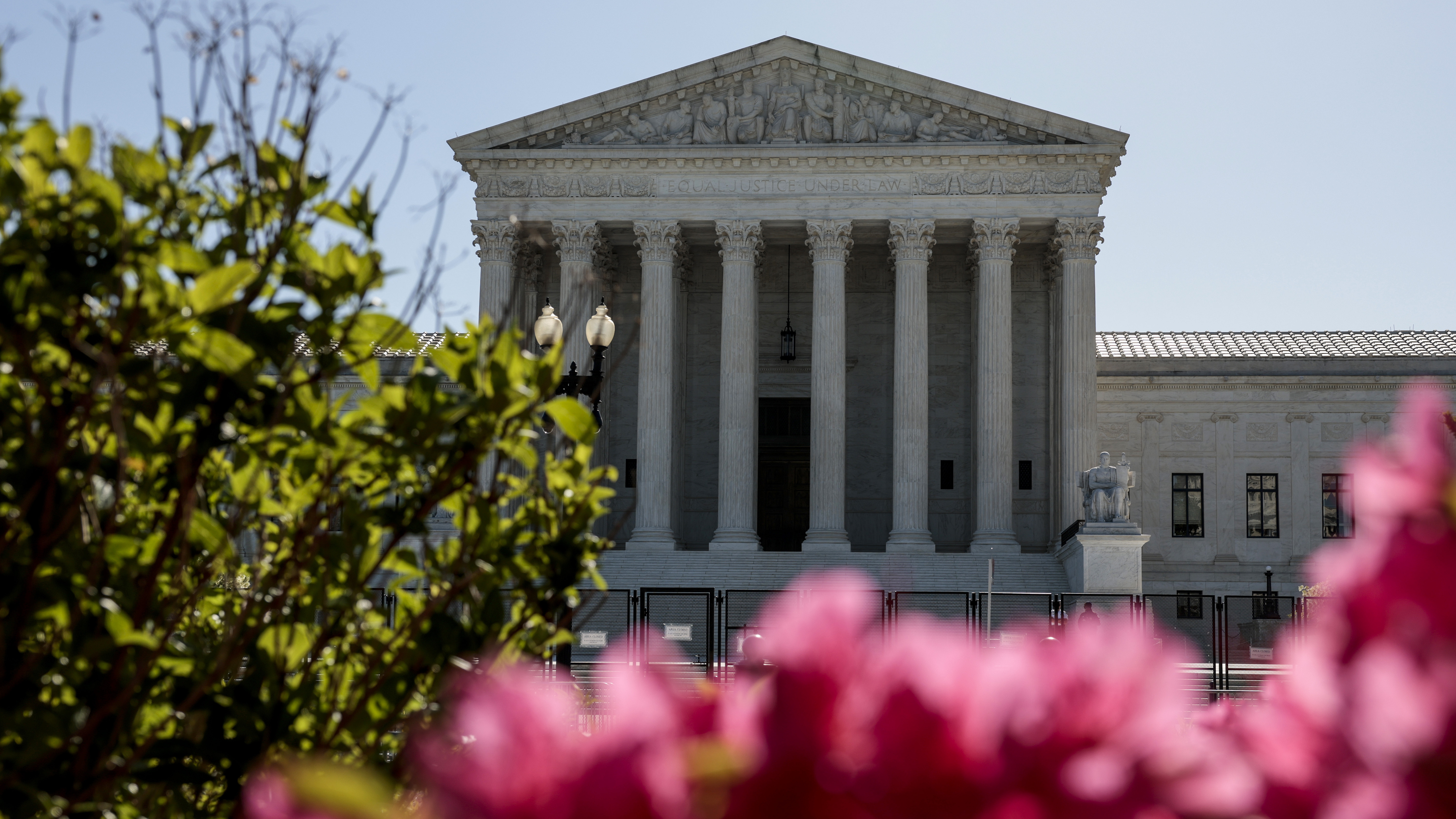 A view of the U.S. Supreme Court building on May 9, 2022 in Washington, D.C.