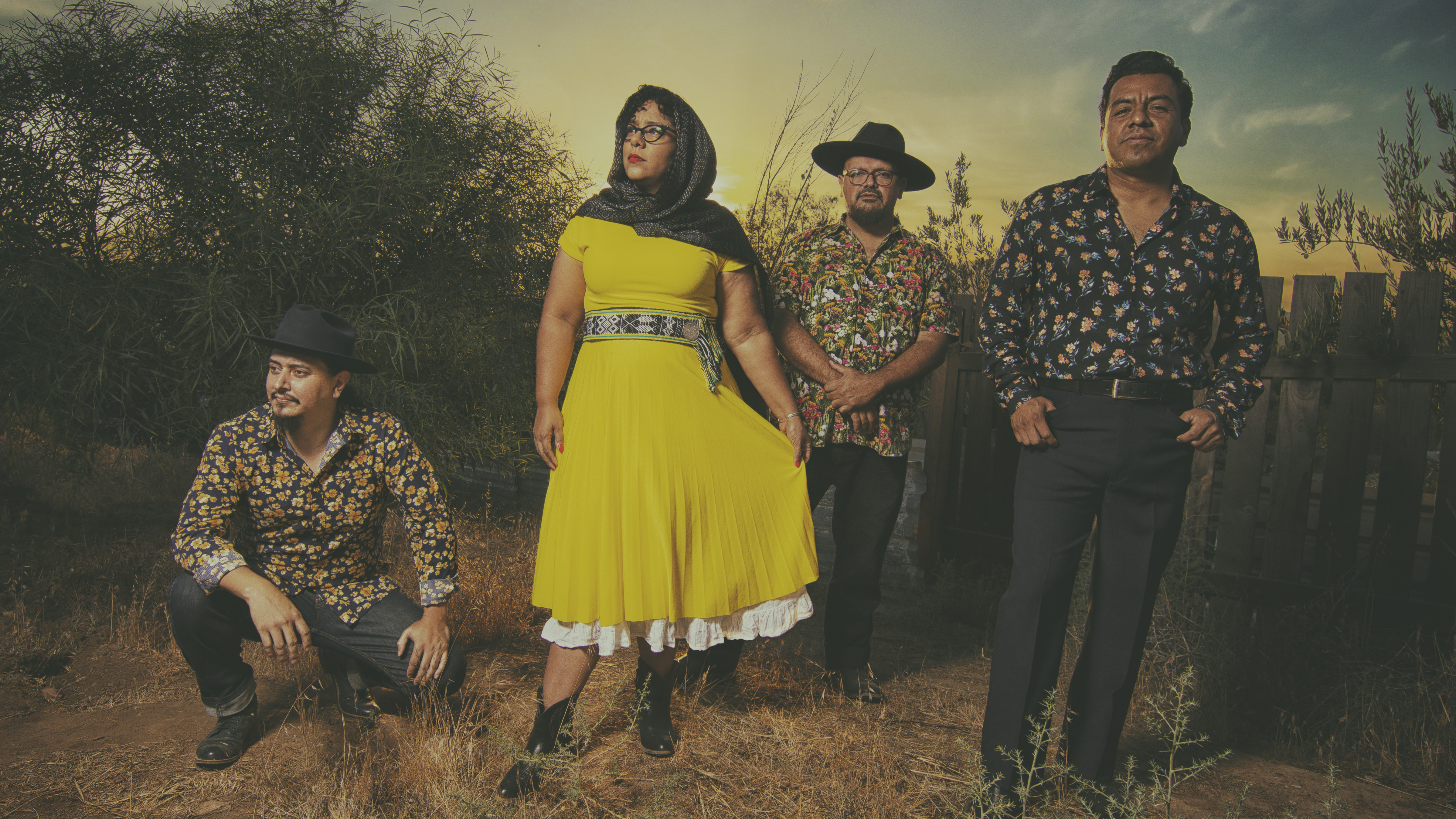 Los Angeles band La Santa Cecilia is celebrating 15 years together. They recently traveled to an estate in Baja California to record a new album with friends.