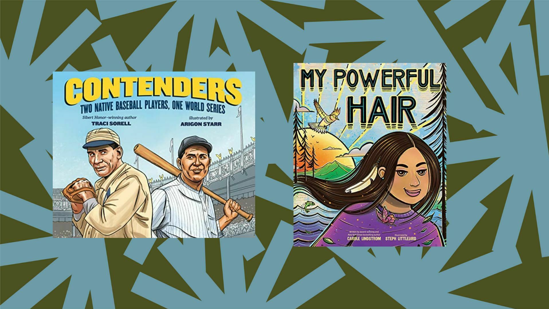 'My Powerful Hair' and 'Contenders' tell stories of Indigenous heritage