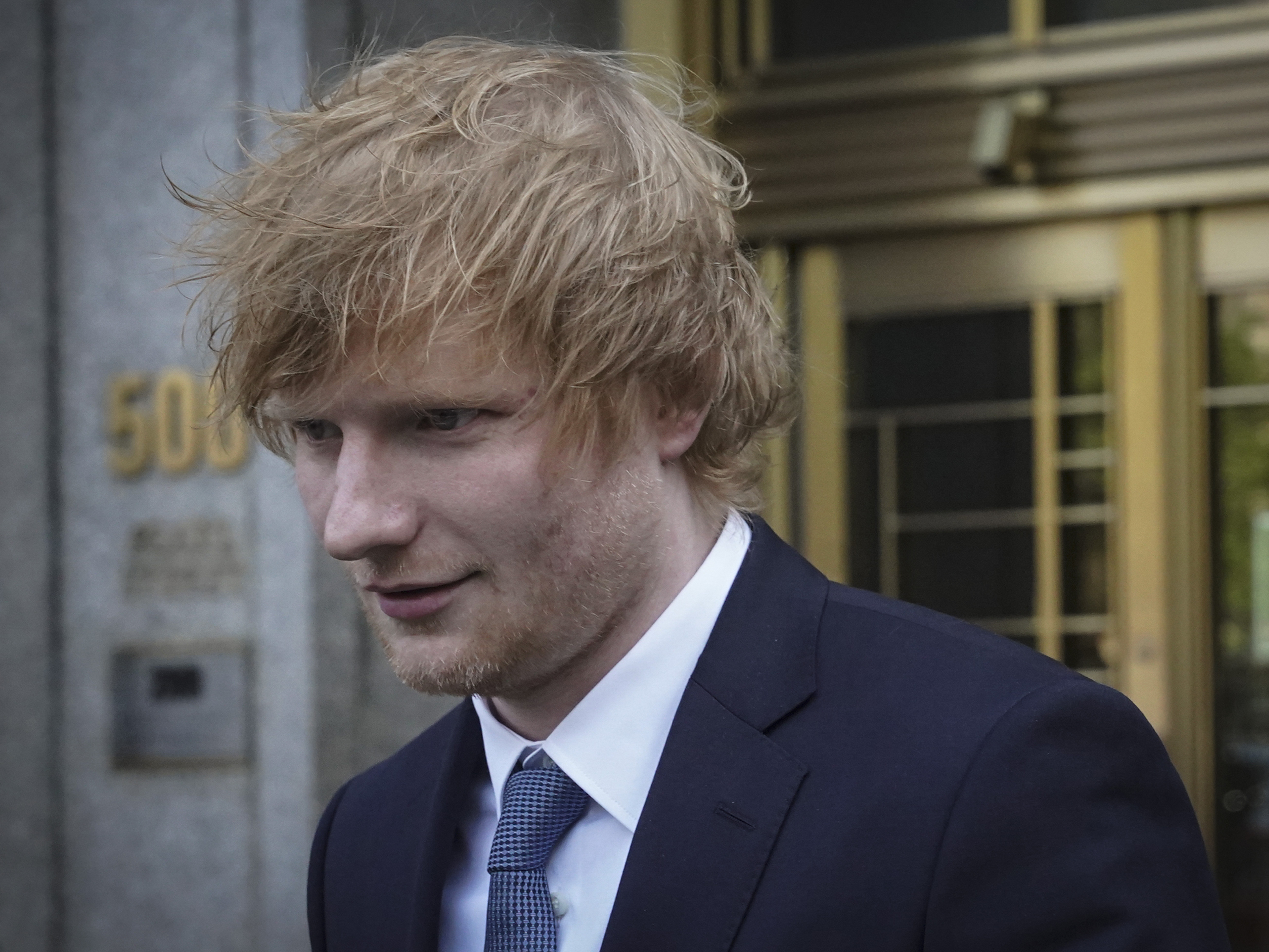 Ed Sheeran, on guitar, gets musical with a New York jury - NPR