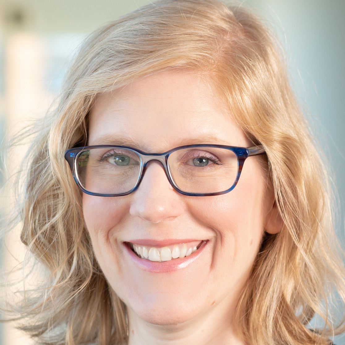 Holly Morris at NPR headquarters in Washington, D.C., May 21, 2019. (photo by Allison Shelley)