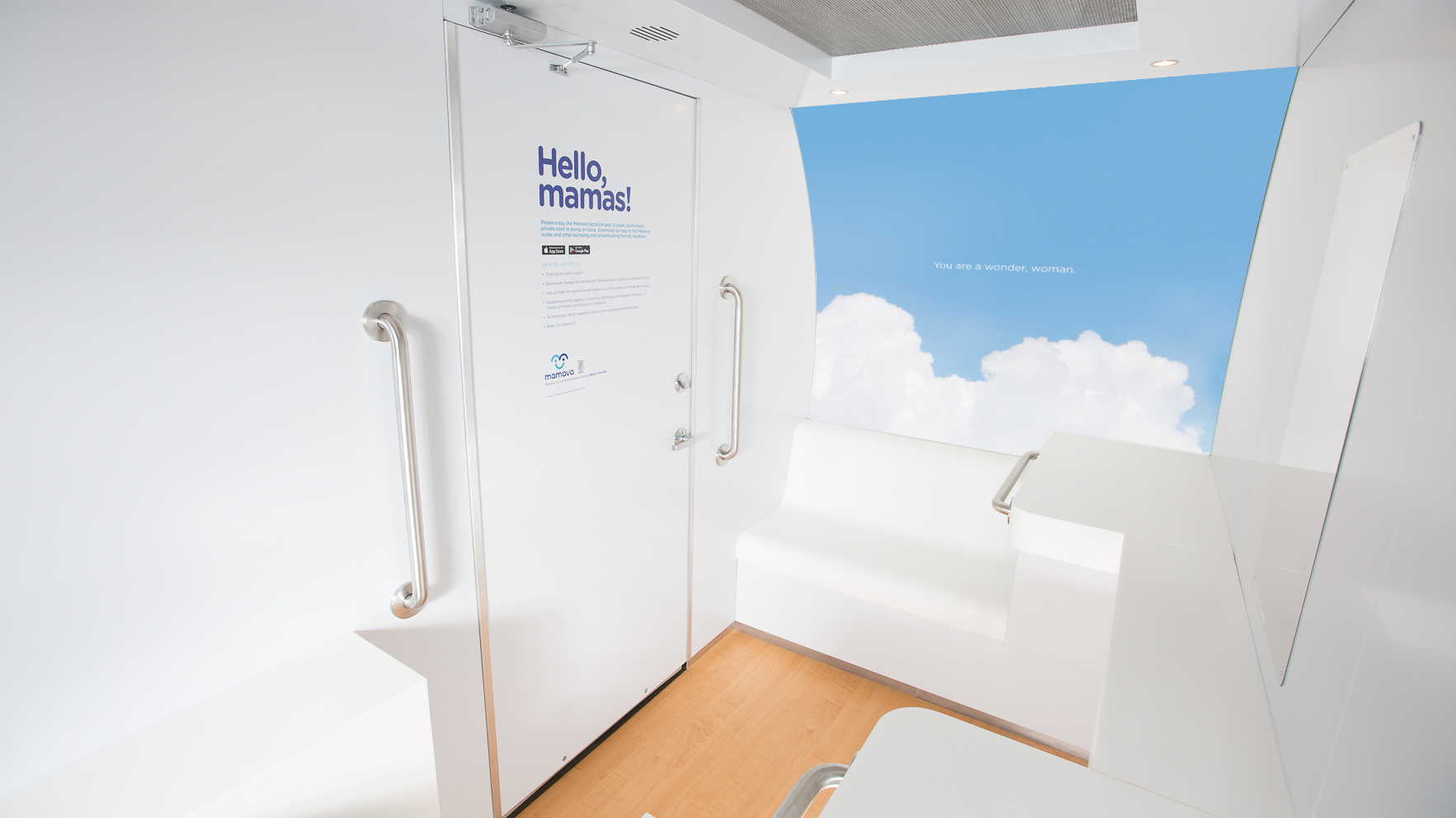 How businesses are using designated areas to help lactating mothers 