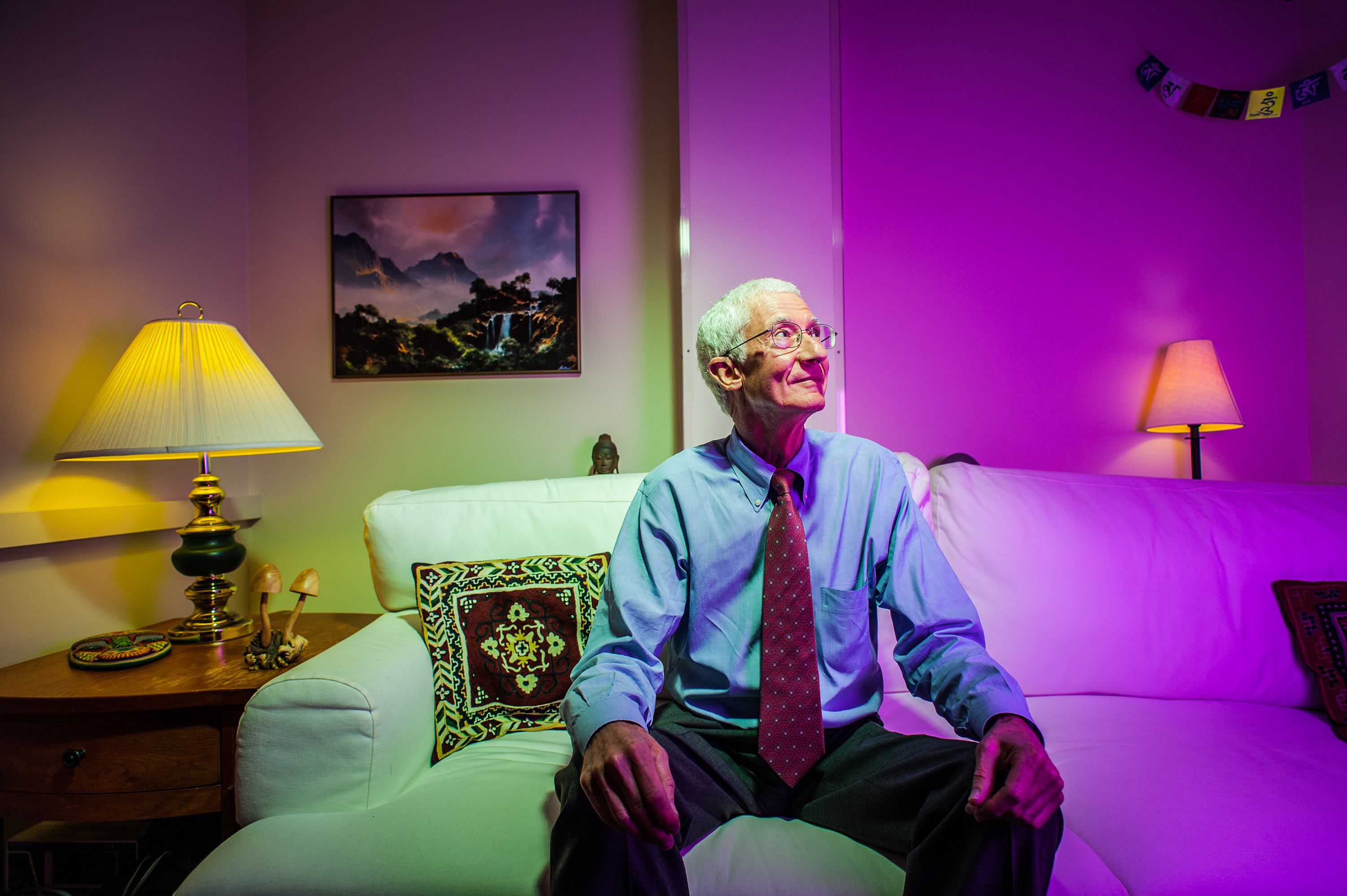 Roland Griffiths' research showed how psychedelics can alleviate depression in people with terminal diseases. (The Washington Post via Getty Images)