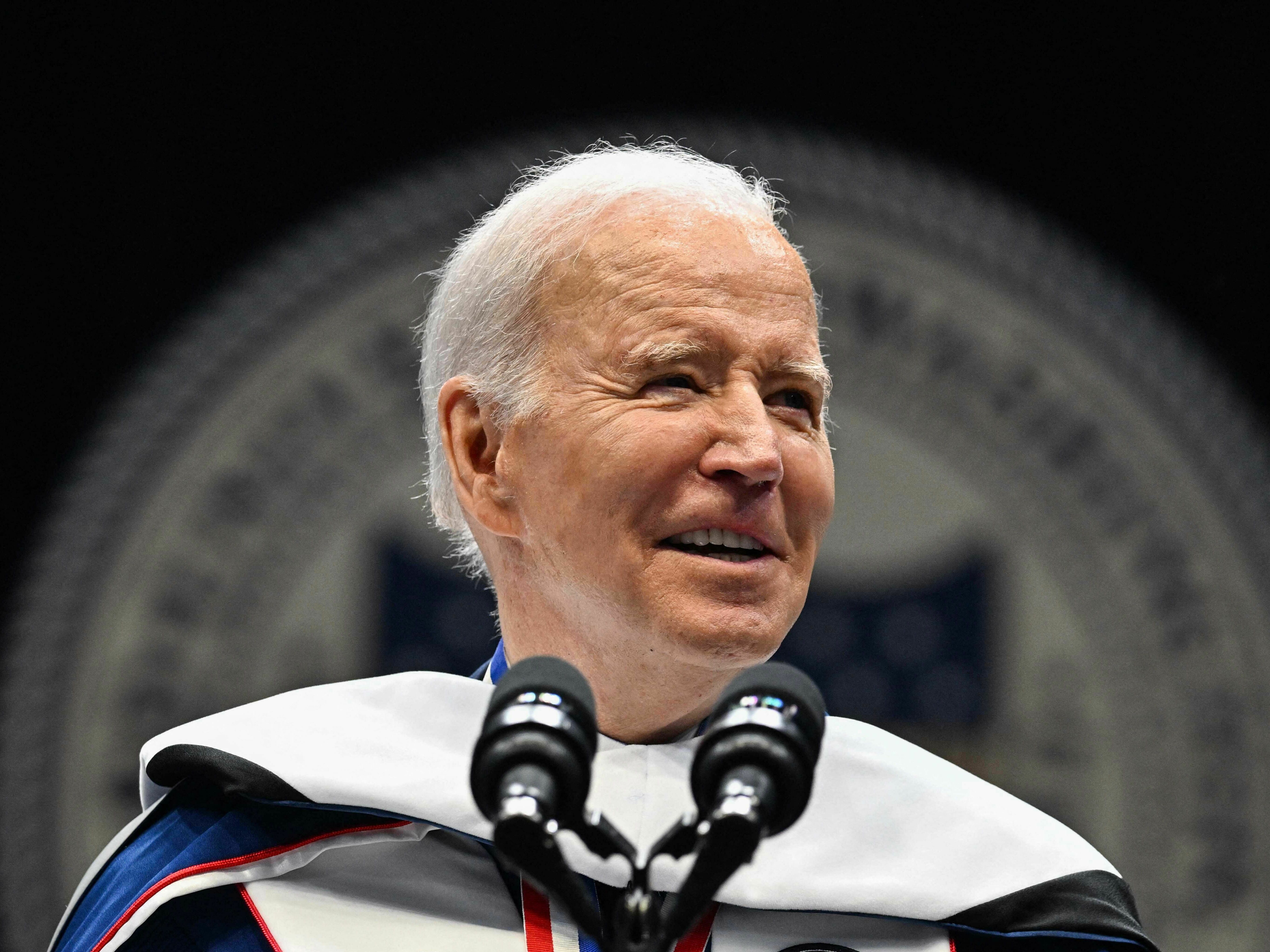 Biden uses Howard University commencement address to appeal to Black voters