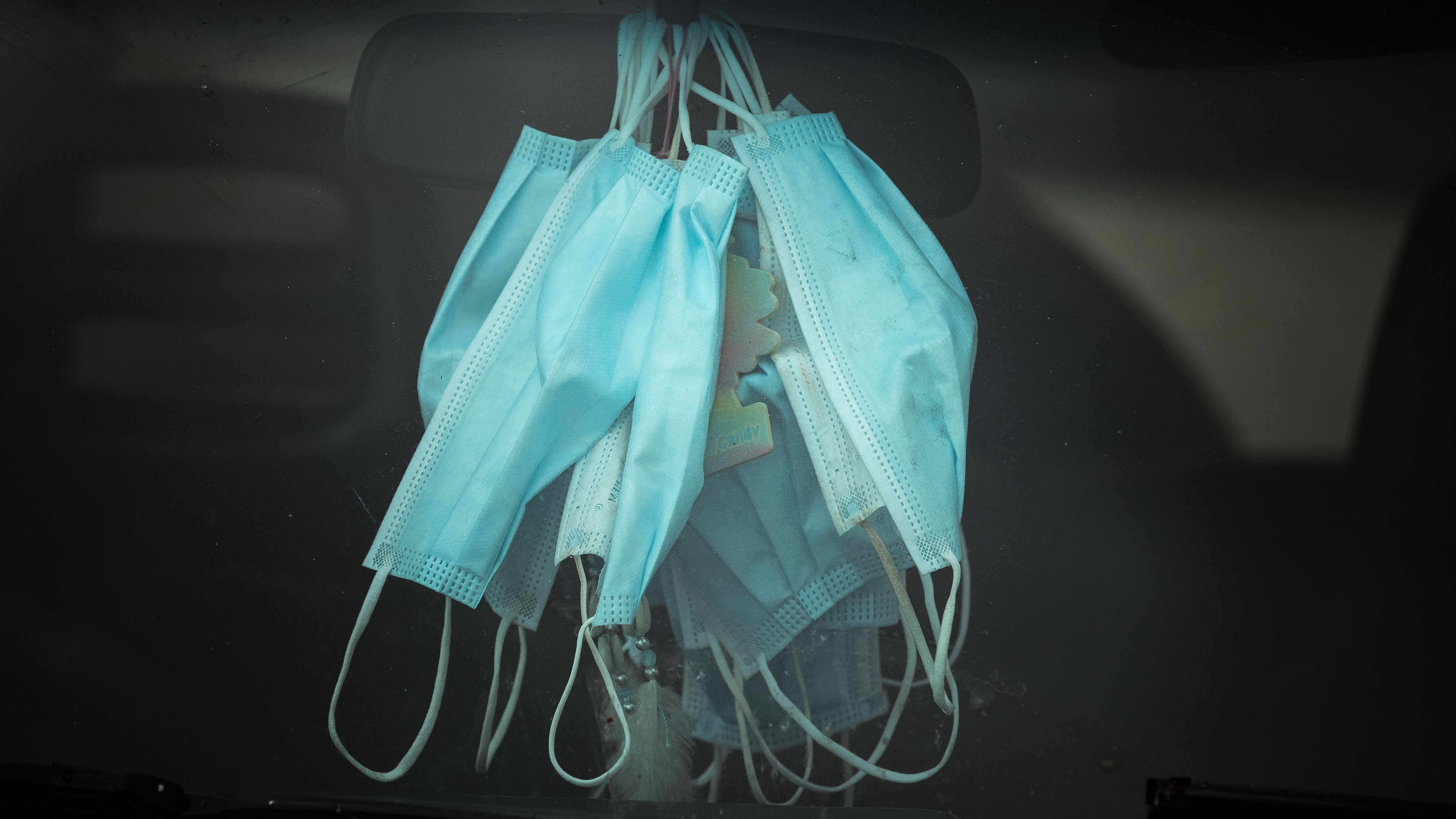 Masks have become less and less common in public.