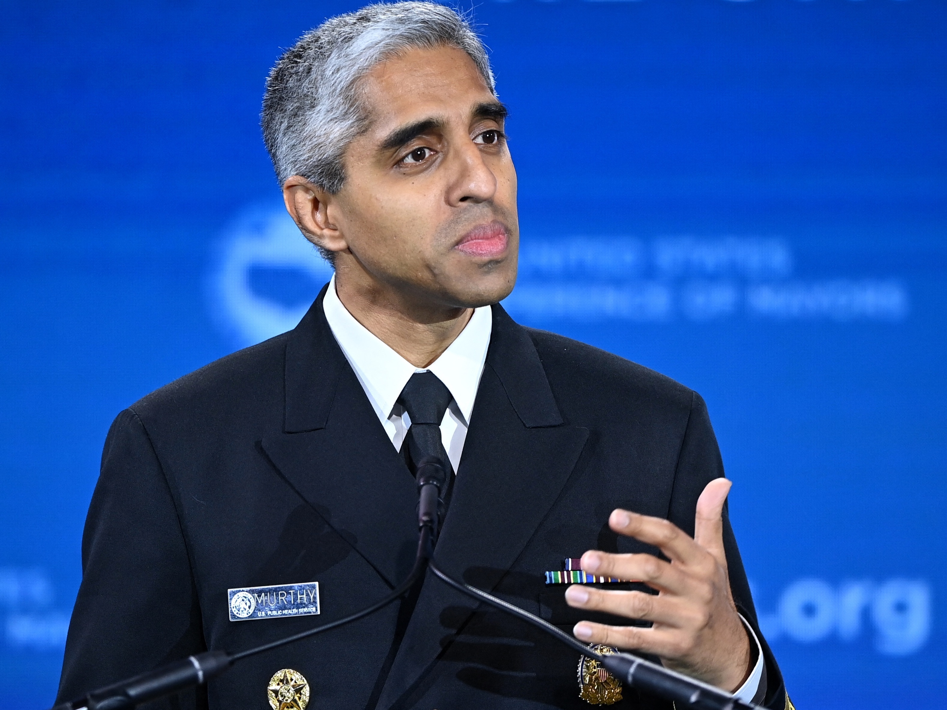In a new advisory released Tuesday, U.S. Surgeon General Vivek Murthy warns that social media could pose dangers to children and teens. (Getty Images)