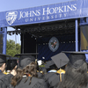 Zelensky from Ukraine surprises graduates of Johns Hopkins University as a speaker at the graduation ceremony