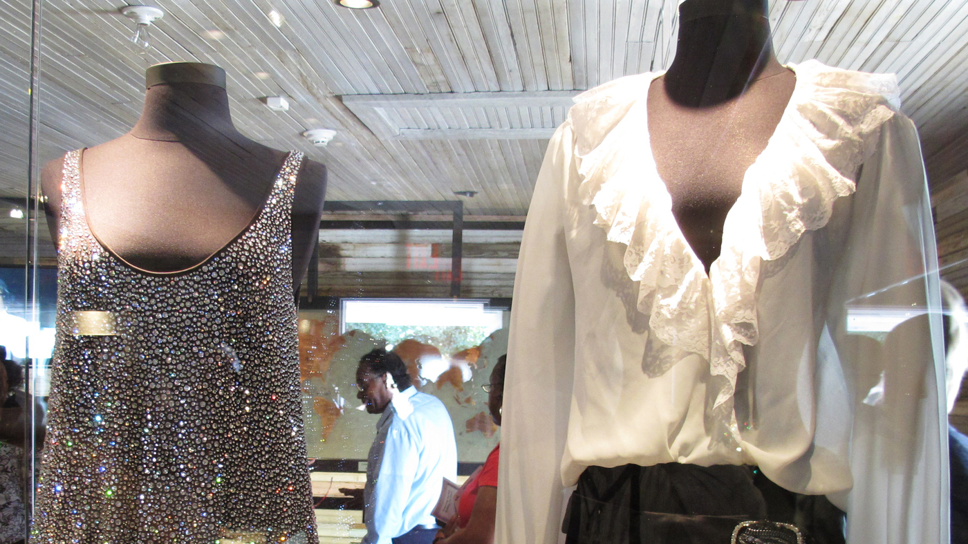 Fans honor Tina Turner at a her hometown museum in Tennessee. NPR