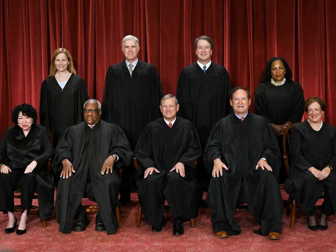 Supreme Court justices, minus Thomas, and Alito, file financial