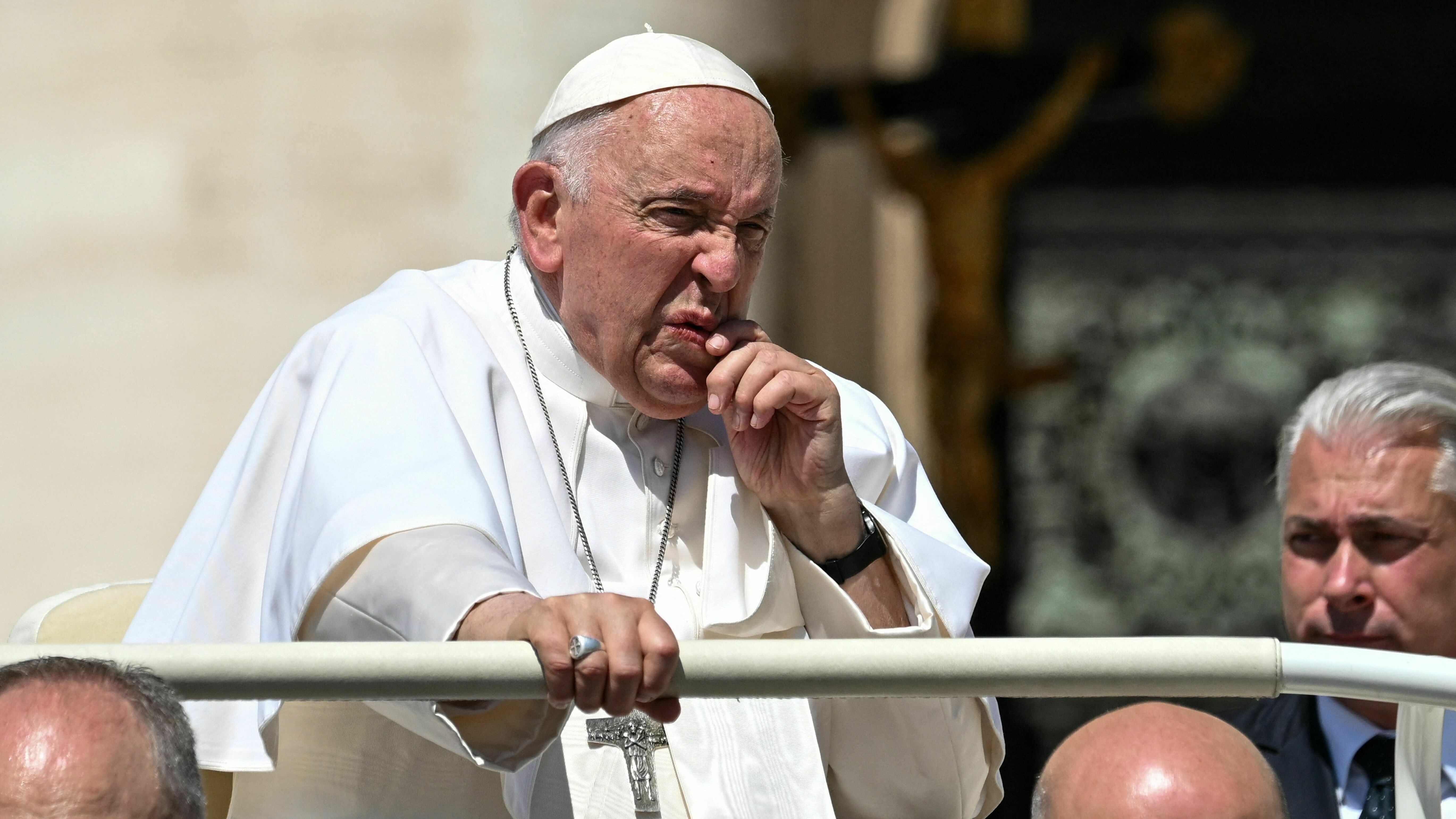 Pope Francis went to a hospital in Rome Wednesday for abdominal surgery. He