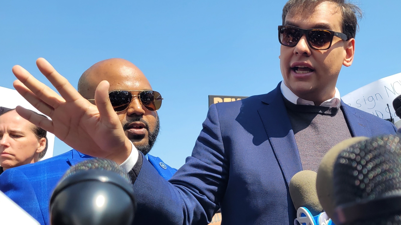 Rep. George Santos appeals decision to release names of people who paid his bail : NPR - Vimarsana News