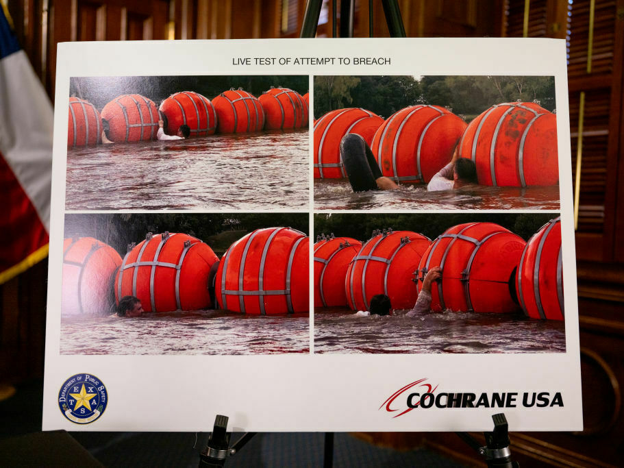 Texas Gov. Abbott plans a floating barrier in the Rio Grande - NPR