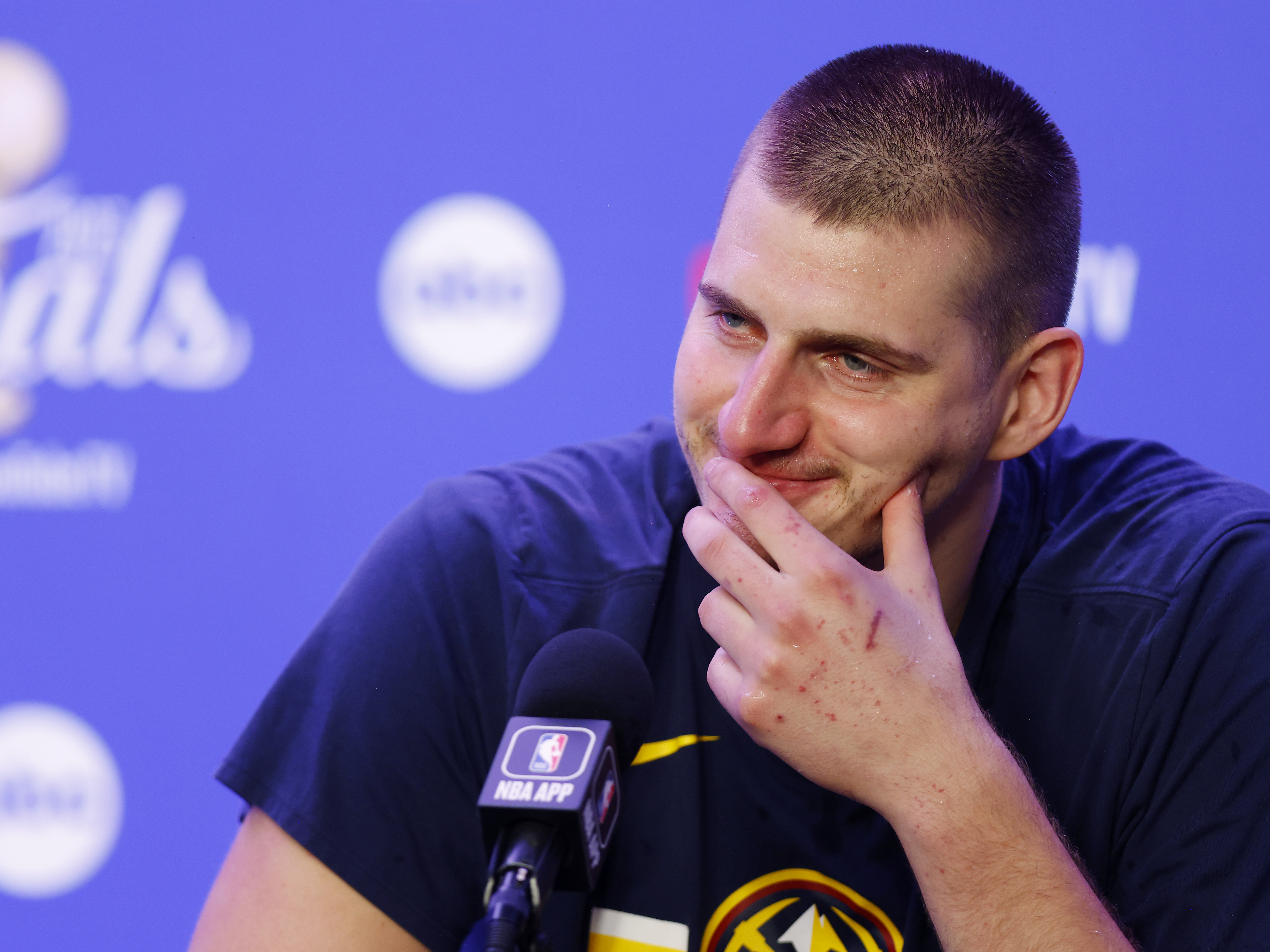 Nikola Jokic is an NBA champion, and fans are obsessed with the way he celebrates