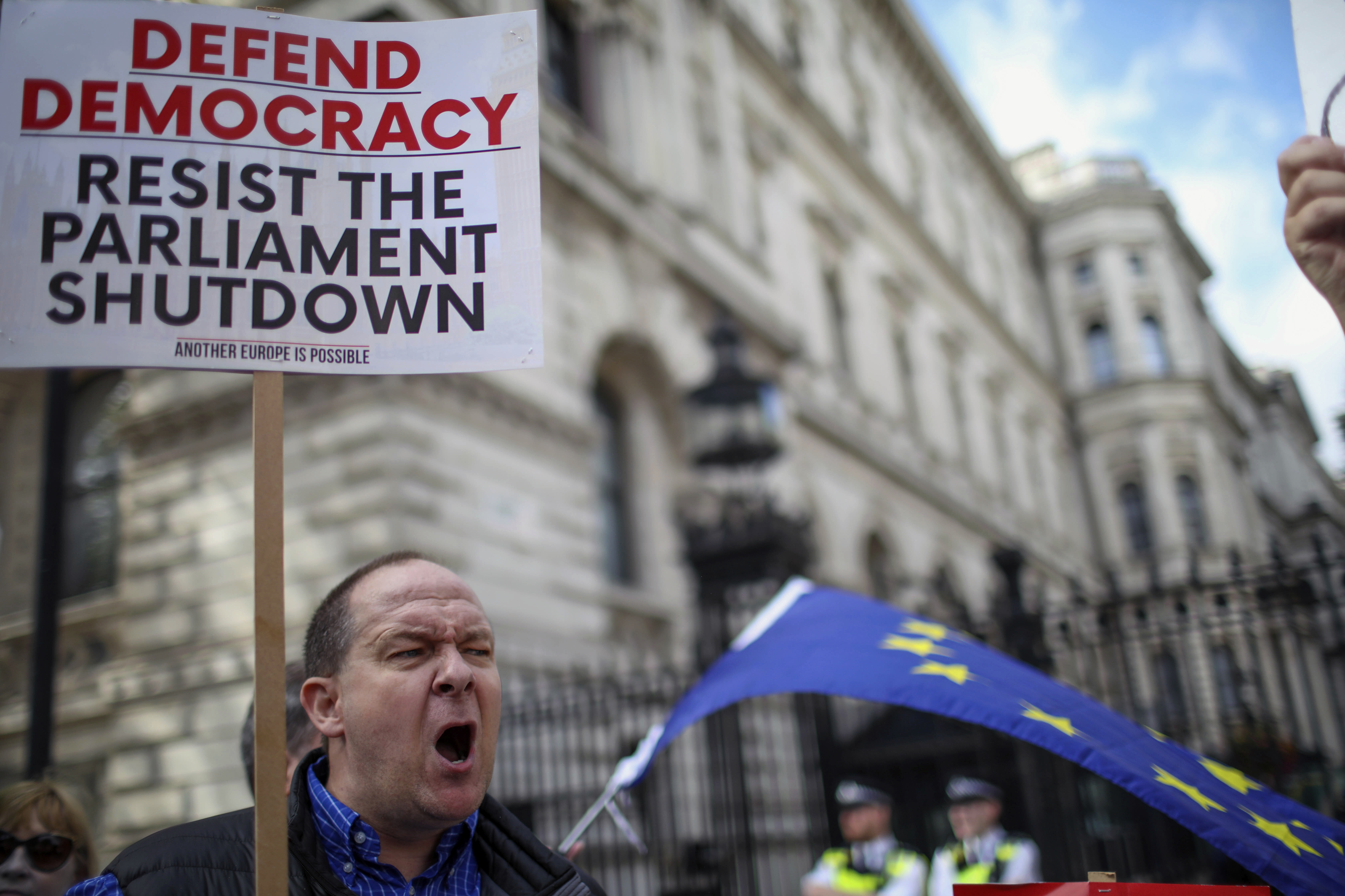 Boris Johnson brought threats to the U.K.'s democracy. Its institutions  resisted : NPR