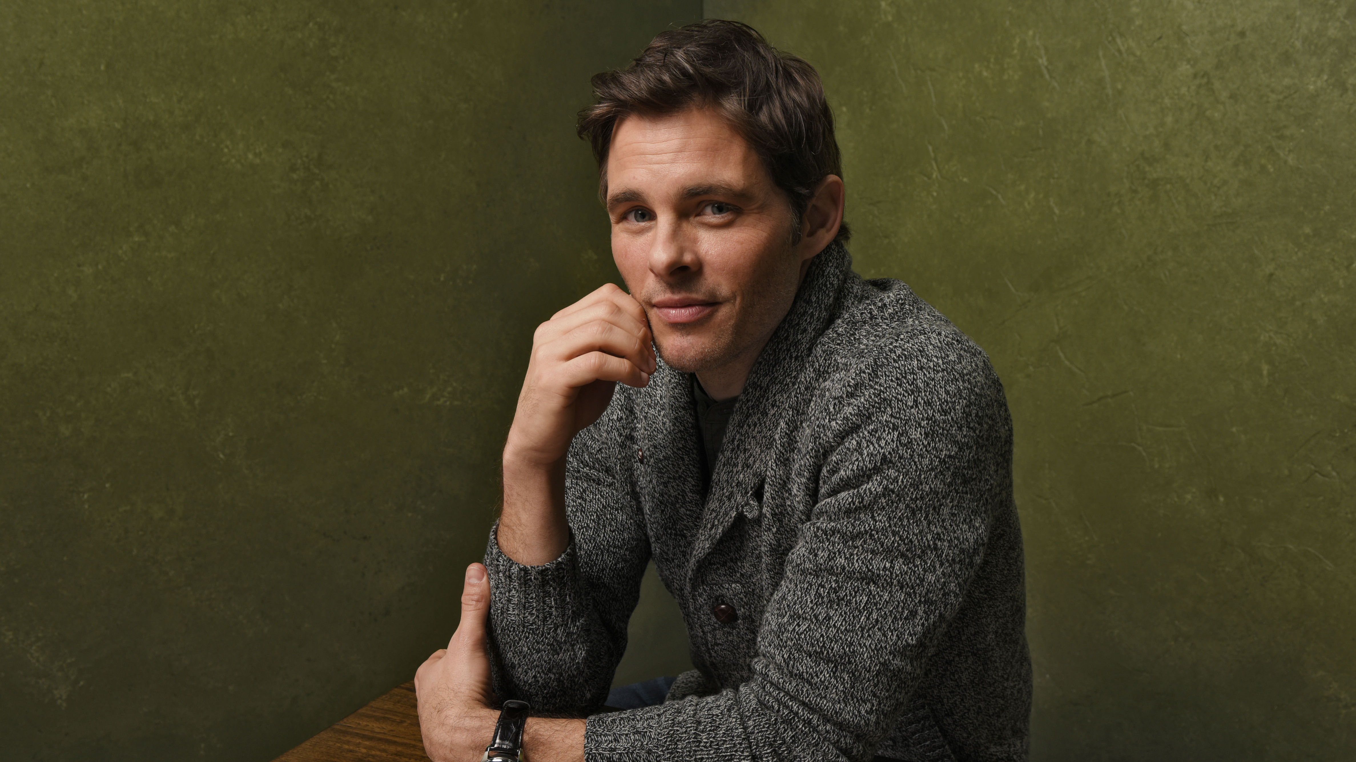 Actor James Marsden in Park City, Utah.