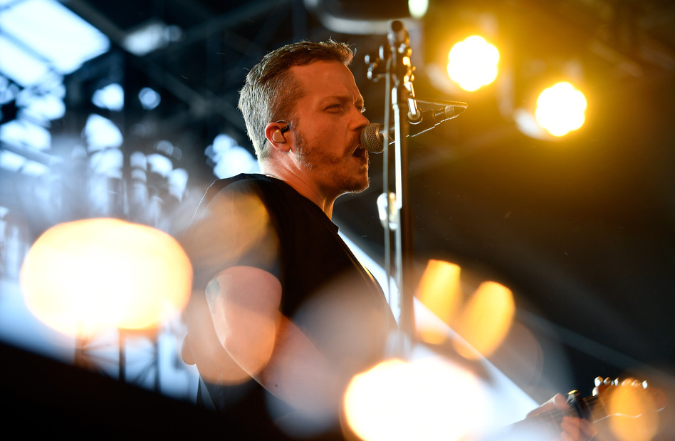 Jason Isbell performs during the 2018 Stagecoach Festival in Indio, Calif.