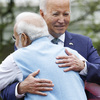 Biden warmly welcomes India's Modi despite questions about human rights issues