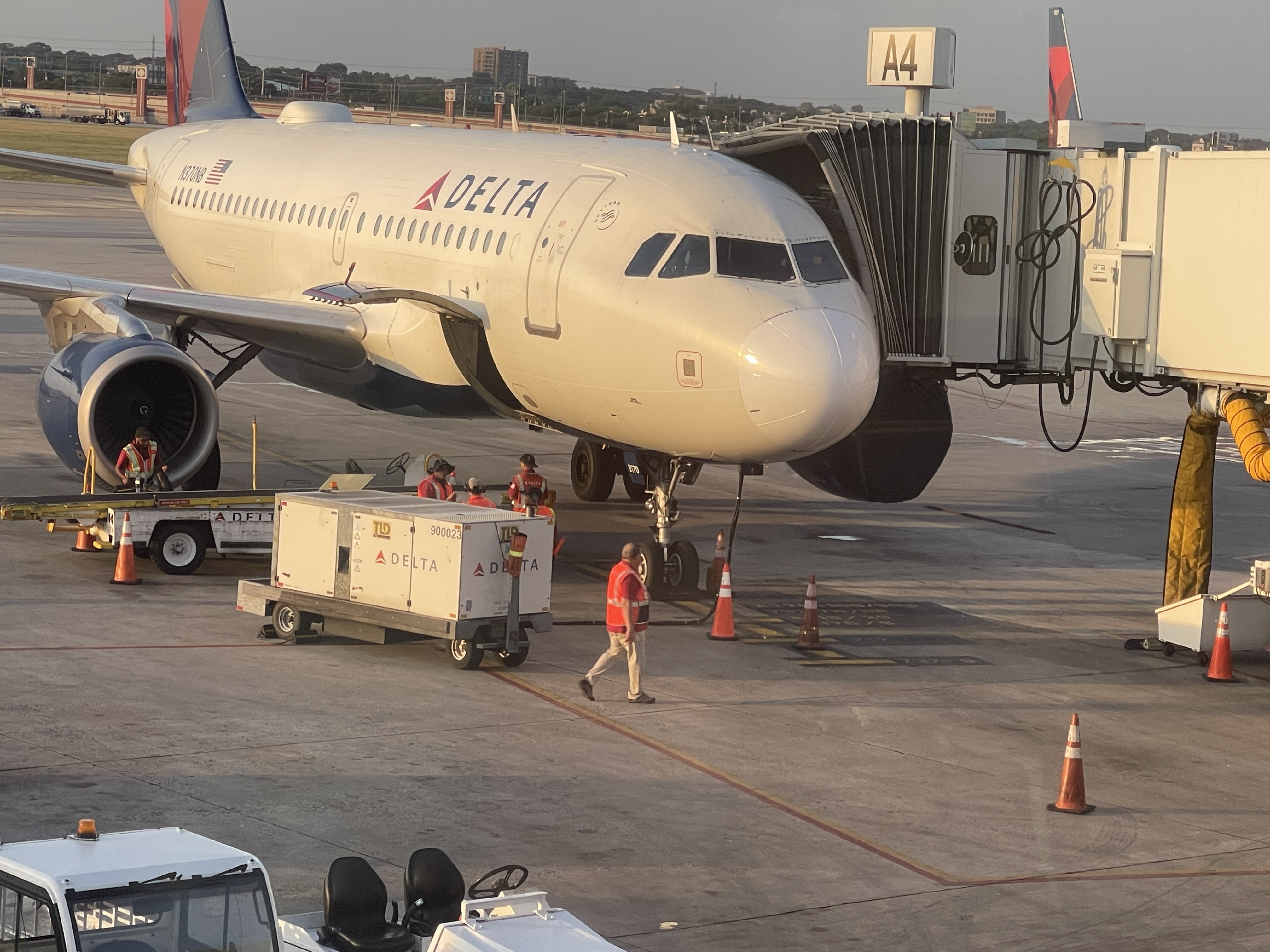 San Antonio airport worker sucked into a Delta jets engine died by suicide  : NPR
