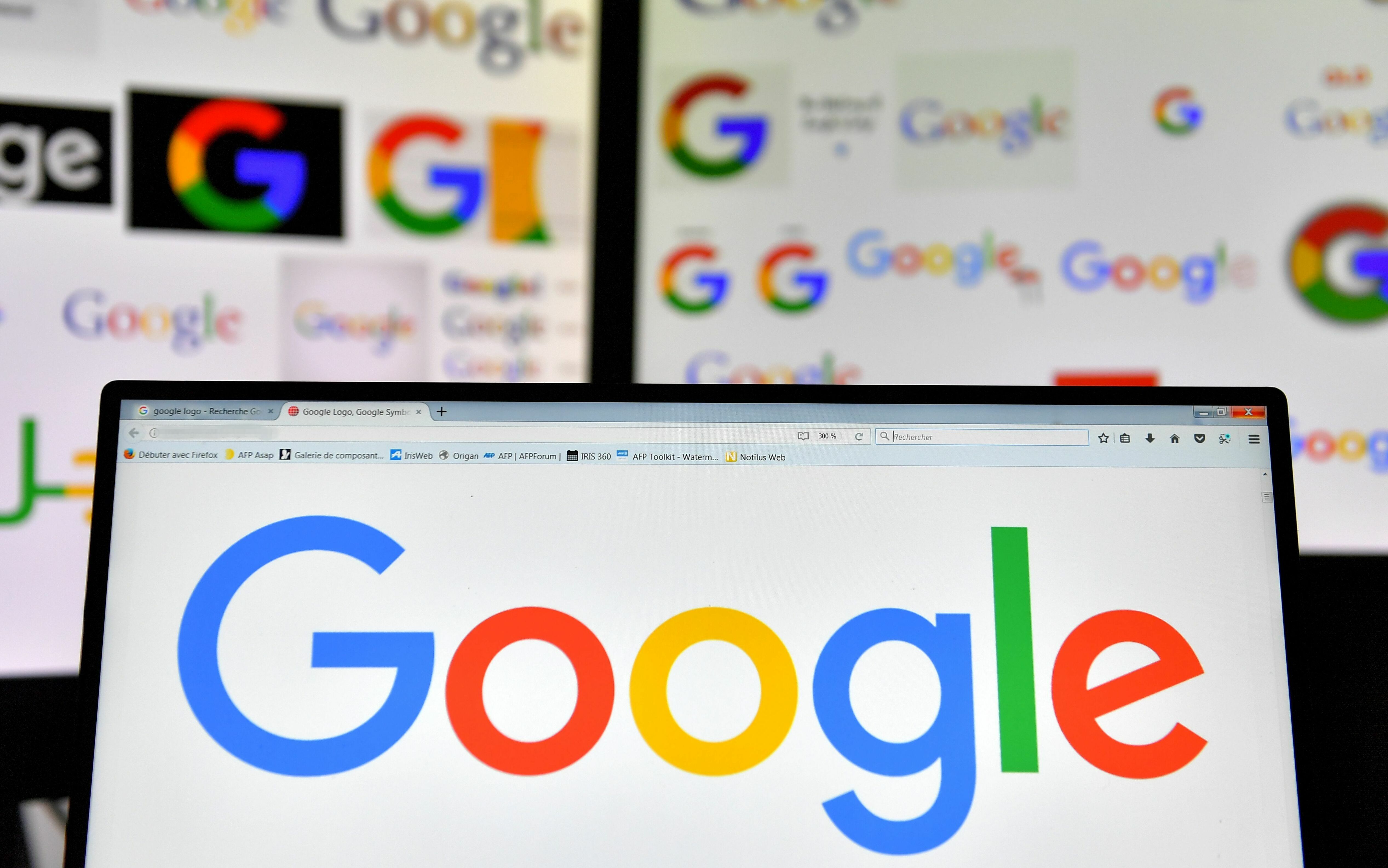 Google announced on Thursday that it will start blocking links to Canadian news articles once a new law in the country forcing tech companies to bargain with news publishers takes effect. (AFP via Getty Images)