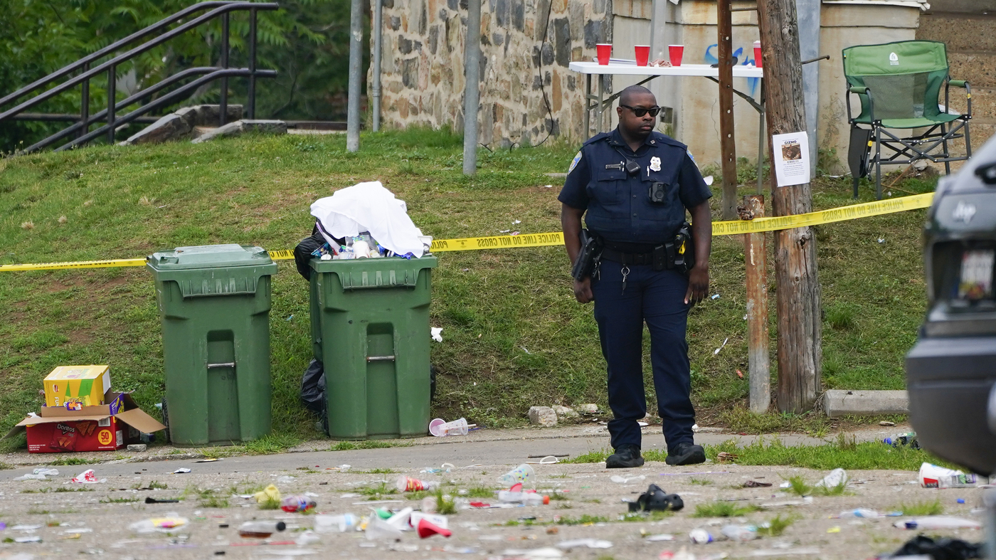 Shooting at Baltimore block party leaves 2 dead, 28 wounded NPR