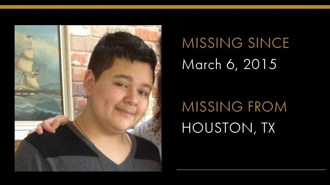 Rudy Farias is seen on a missing person