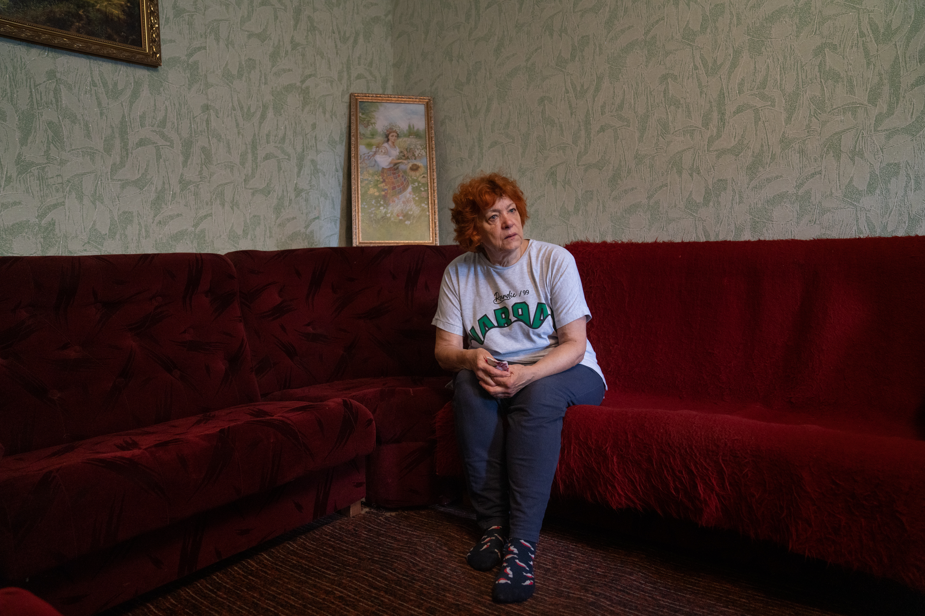 She saved the diary of a Ukrainian writer killed by Russia. Then she was killed, too 3 Vakulenko's mother, Olena Ihnatenko.
