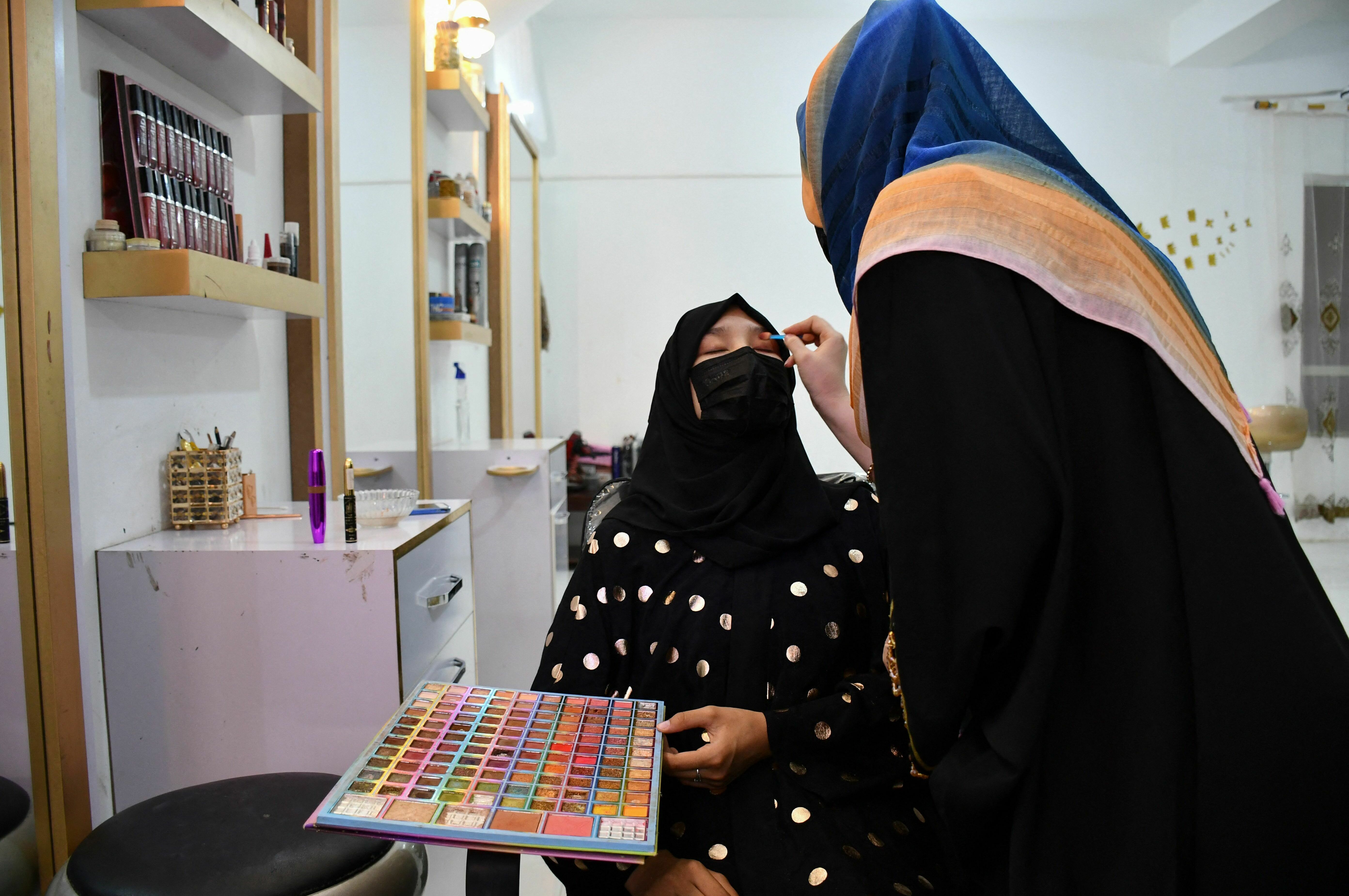 Inside Kabul's beauty salons One of the last places women can gather