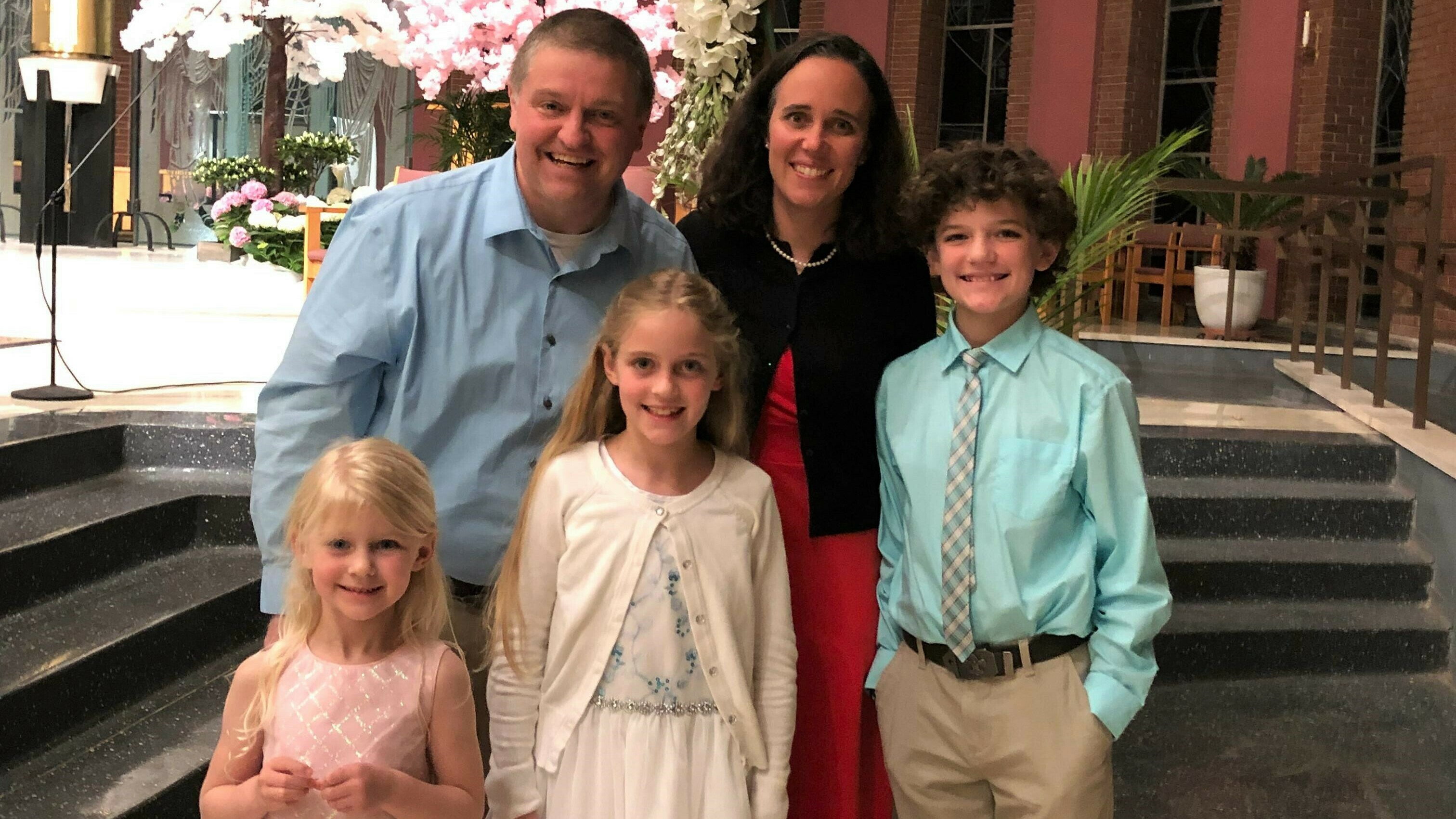 John was talking with a fellow patient &mdash; who noticed his speech rapidly declining