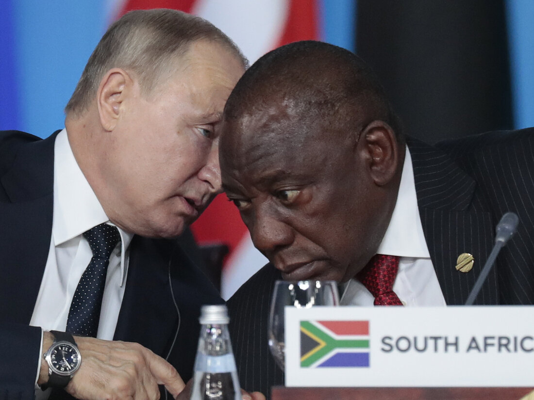 south africa visit putin