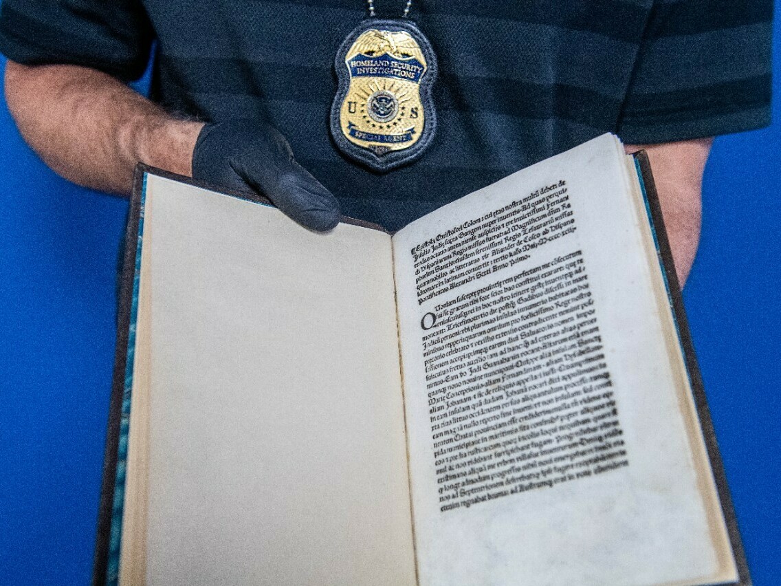 A stolen Christopher Columbus letter found in Delaware returns to Italy decades later - Vimarsana News