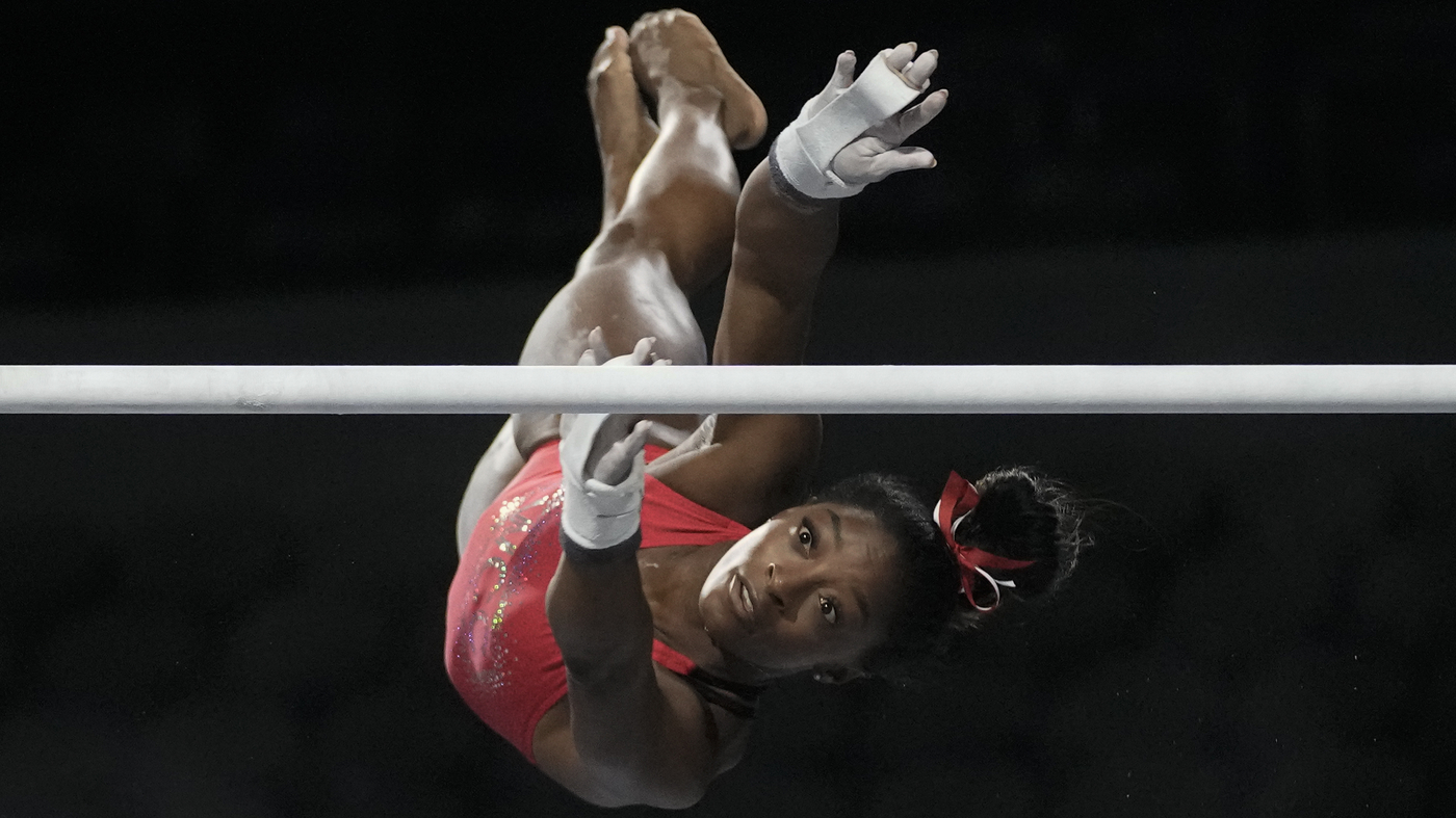 Simone Biles returns to competition this weekend for the first time