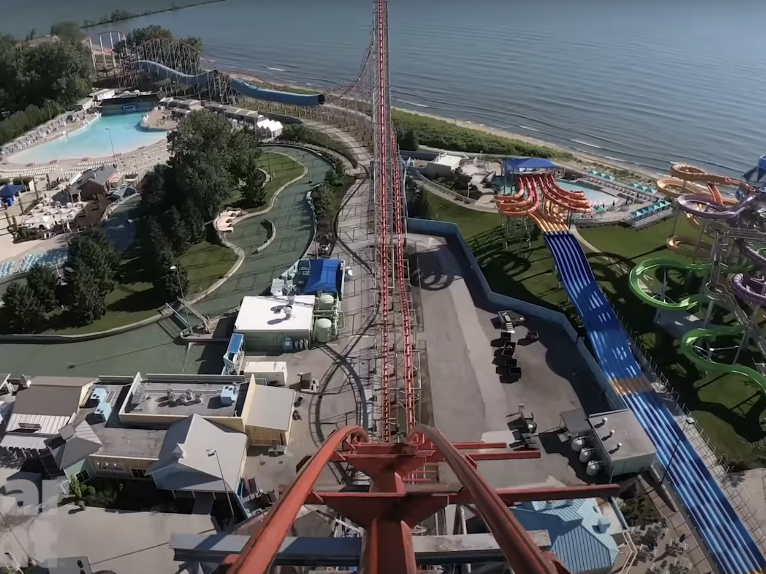 Riders rescued from steep drop of Cedar Point coaster Magnum XL