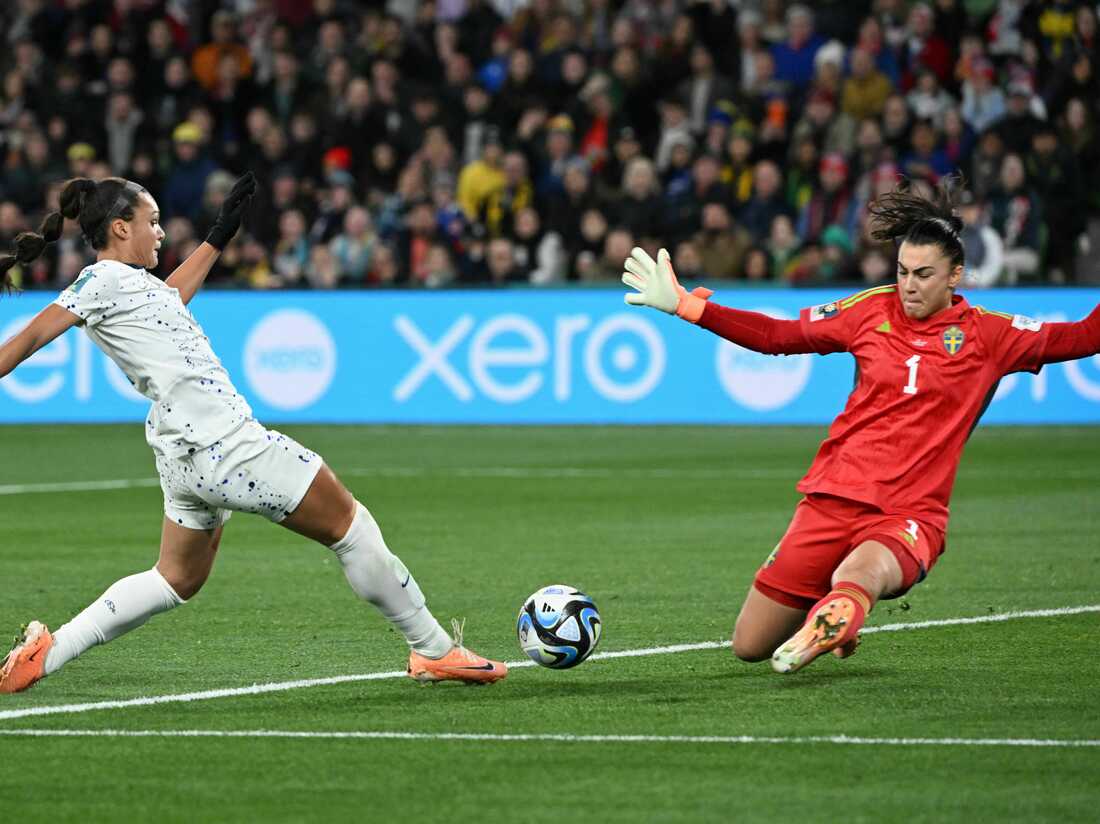 Defending champion U.S. crashes out of Women's World Cup after losing to  Sweden on penalty kicks - Washington Times