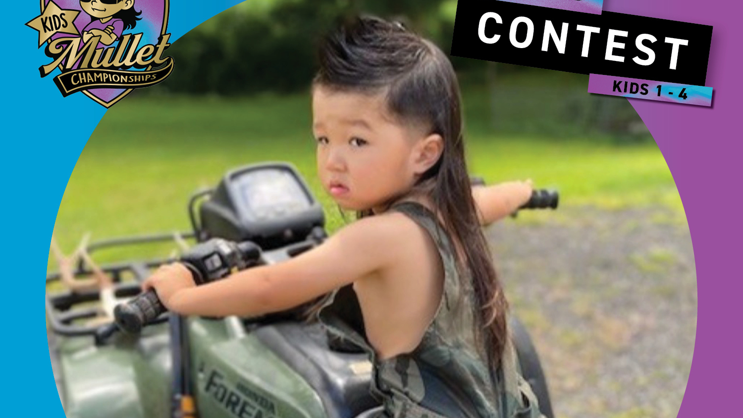The national kid mullet contest is back &mdash; and the hairdos are longer and wilder