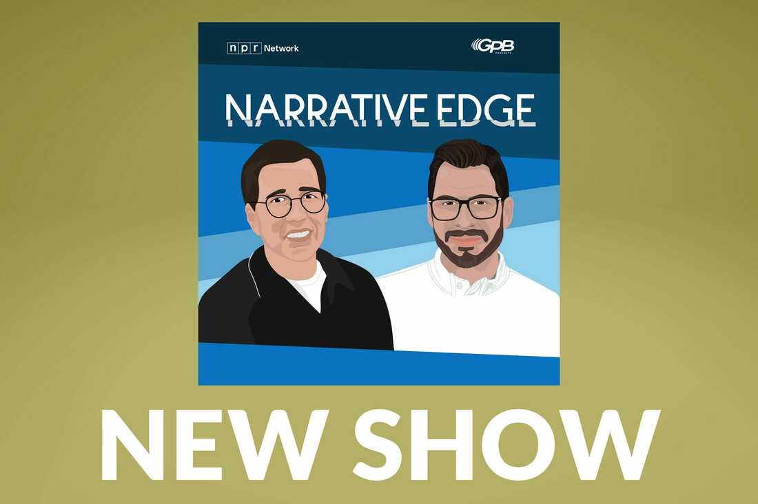 Podcast tile art for Narrative Edge, from GPB.