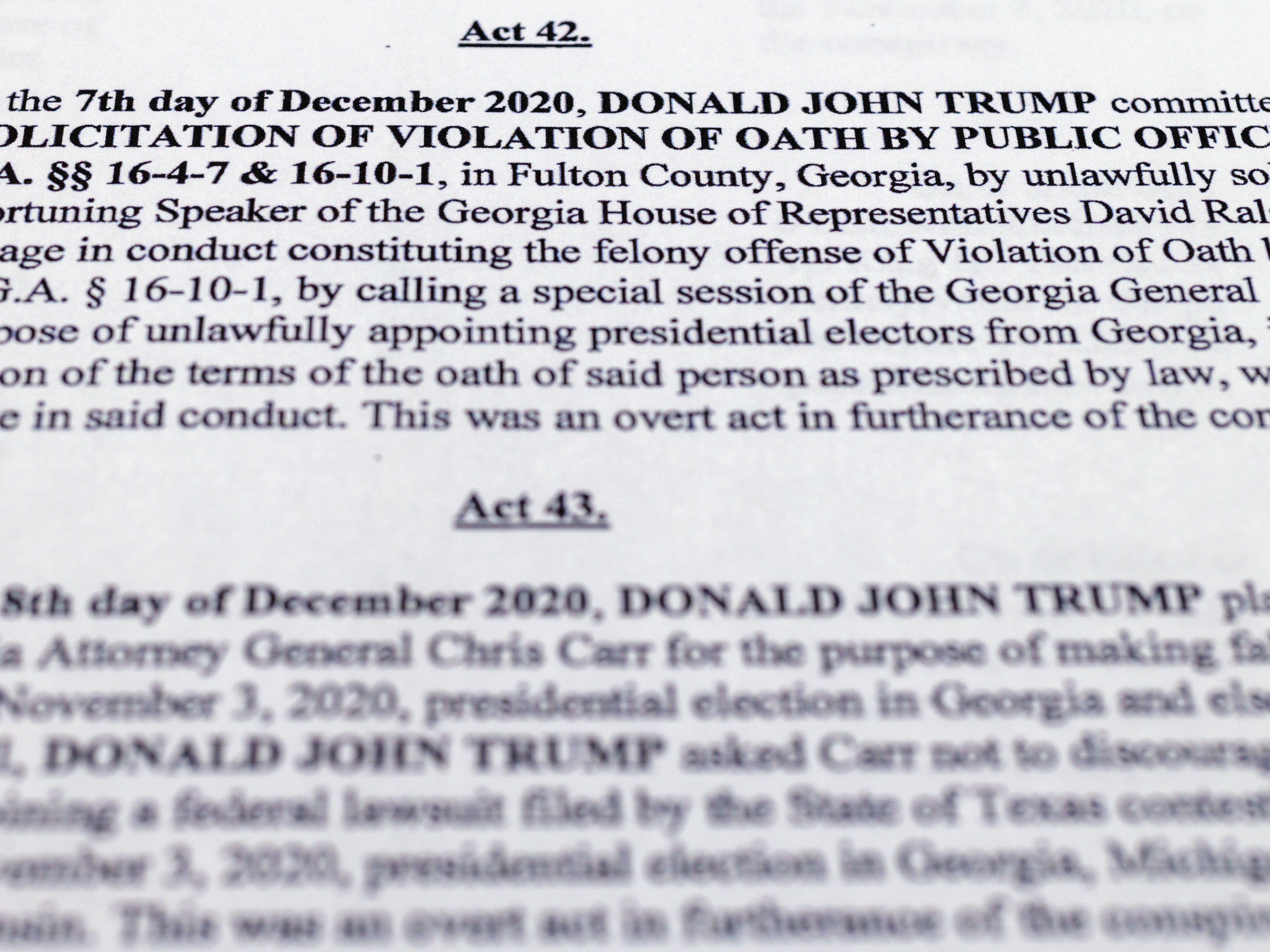 Trump's tweets count as an 'overt act' in the Georgia case. What does that mean?