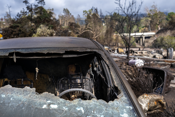 In upcountry Maui, the Kula fire destroyed numerous area homes.