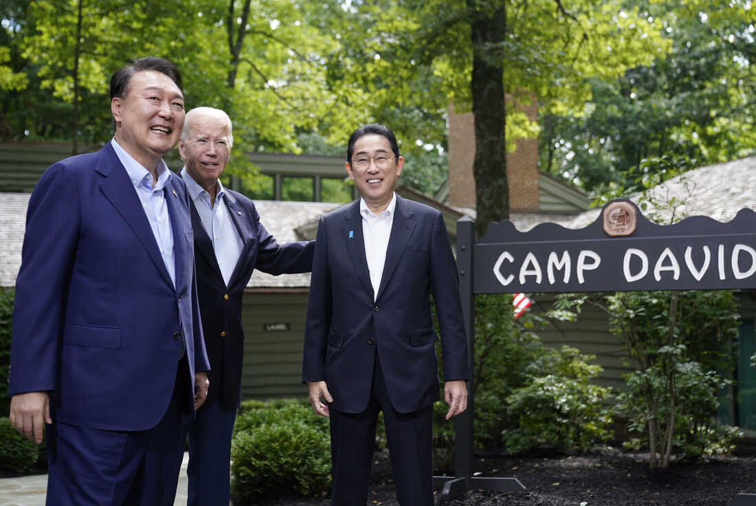 How Biden used Camp David to elevate a summit with Japan and South ...