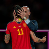 Anger in Spain after soccer chief kisses a player at Women's World Cup ceremony