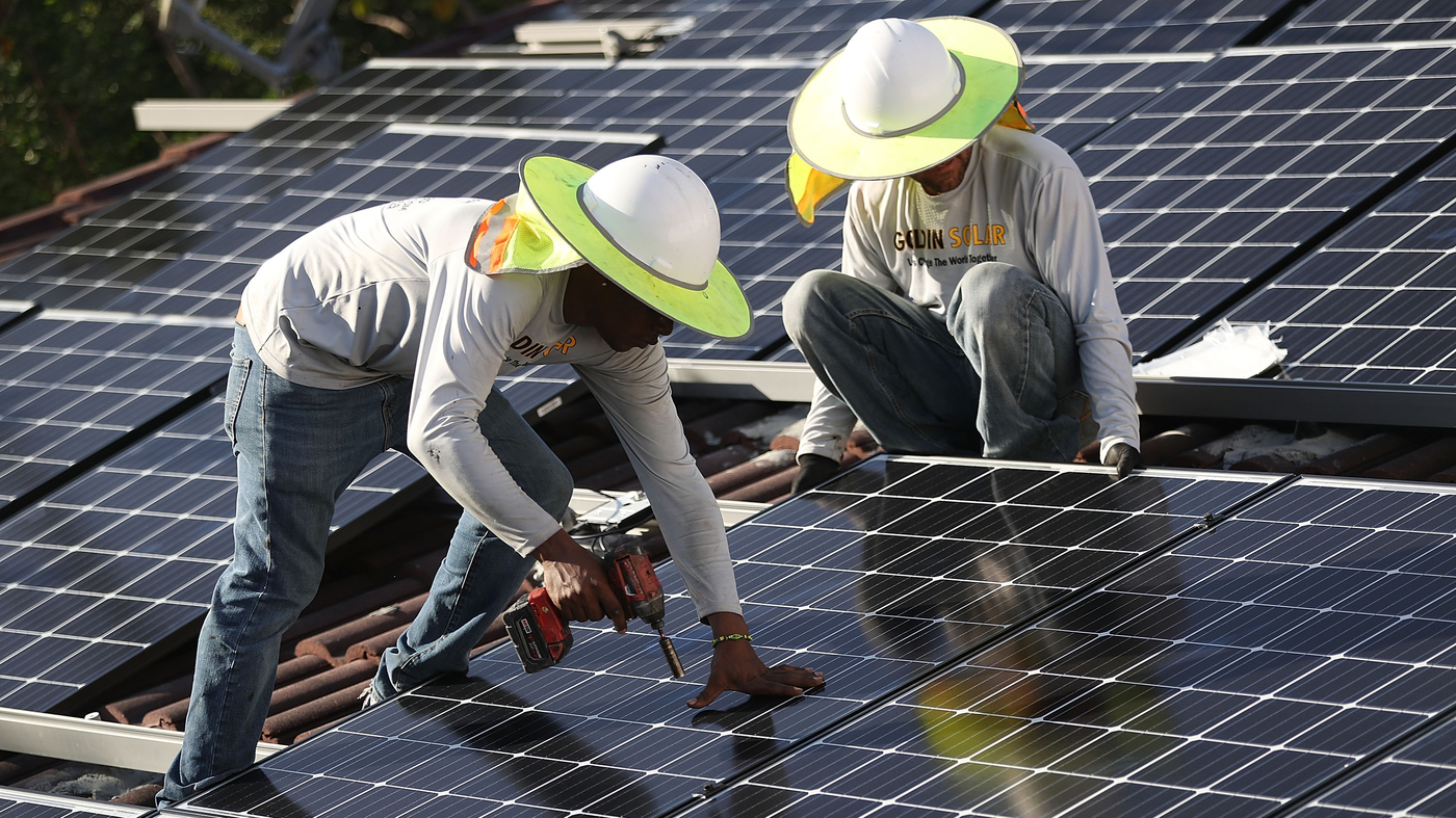 Biden's climate bill brings jobs to GOP states : NPR - Vimarsana News