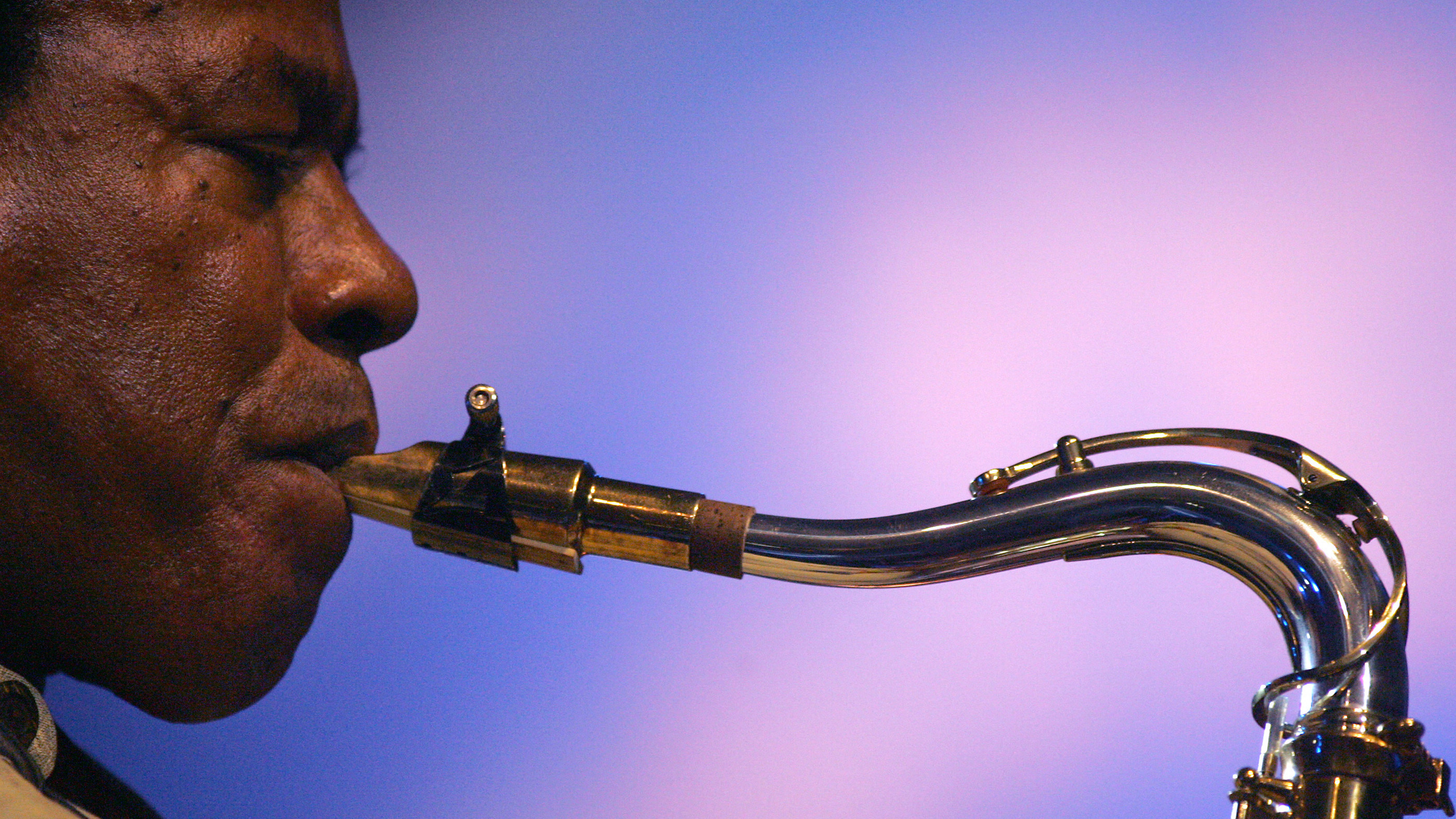 Wayne Shorter performs during the Marciac Jazz festival in southern France in 2005. Two recent tribute projects each aim to capture the wandering spirit of the late saxophonist.