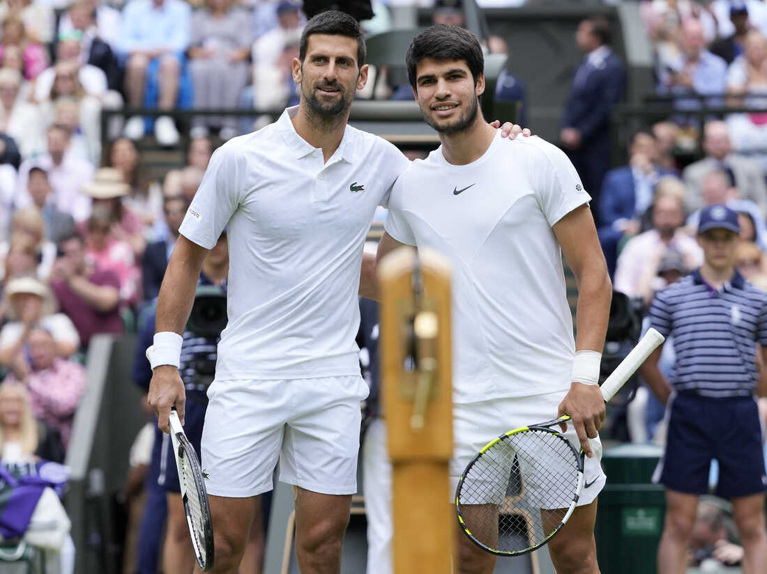 Alcaraz and Djokovic symbolize the transition in tennis as the U.S